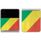 Republic of the Congo Flag Distressed Galaxy Z Flip4 5G Skin